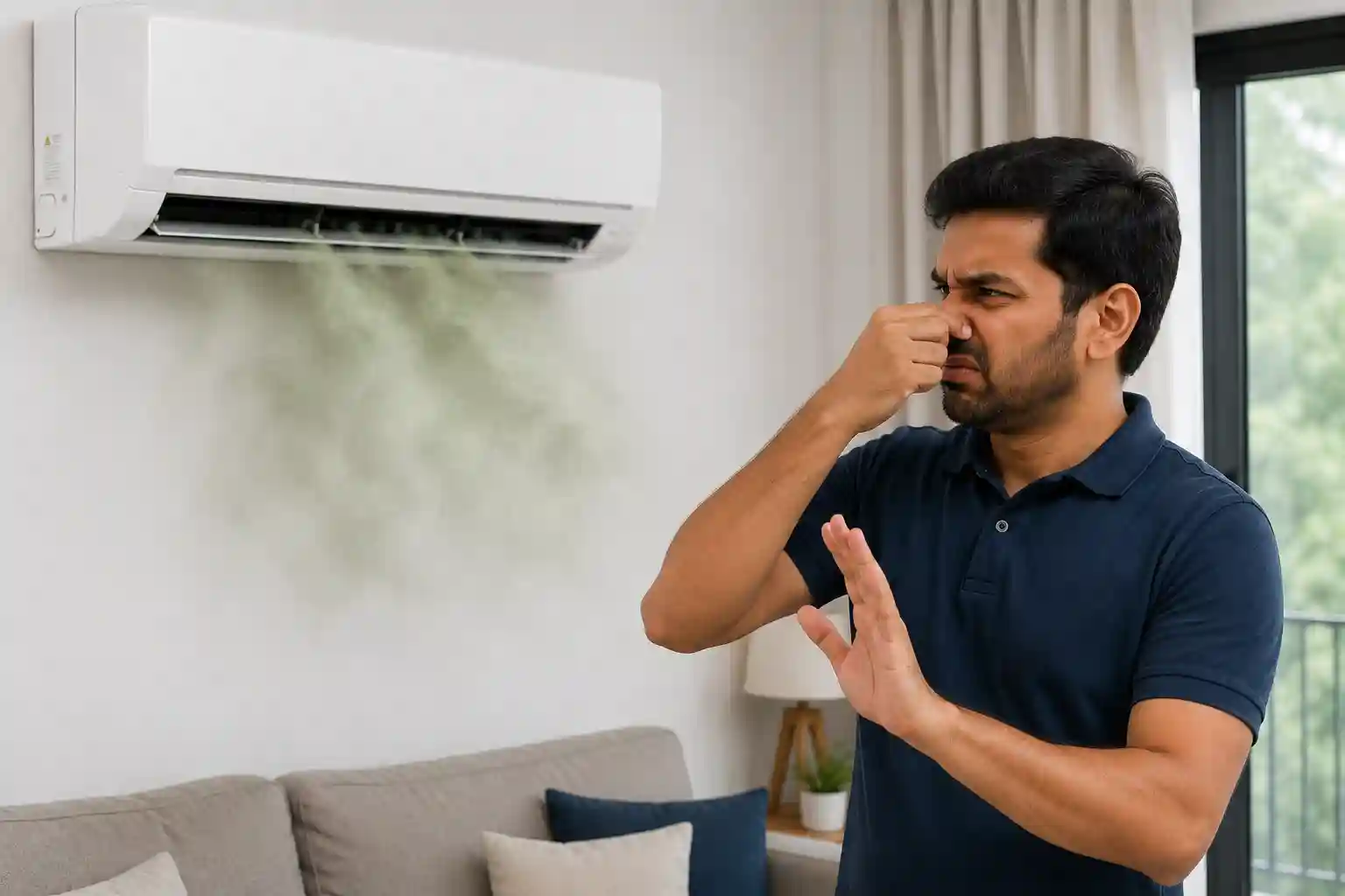 AC Giving Bad Smell in Kolkata? 7 Causes Explained and Fixed