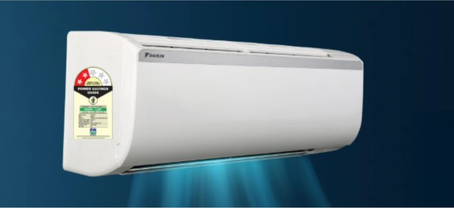 Daikin Model 2026 FTQ50XV16 1.5 Ton 2 Star fixed-speed (Non-inverter) Split air conditioner