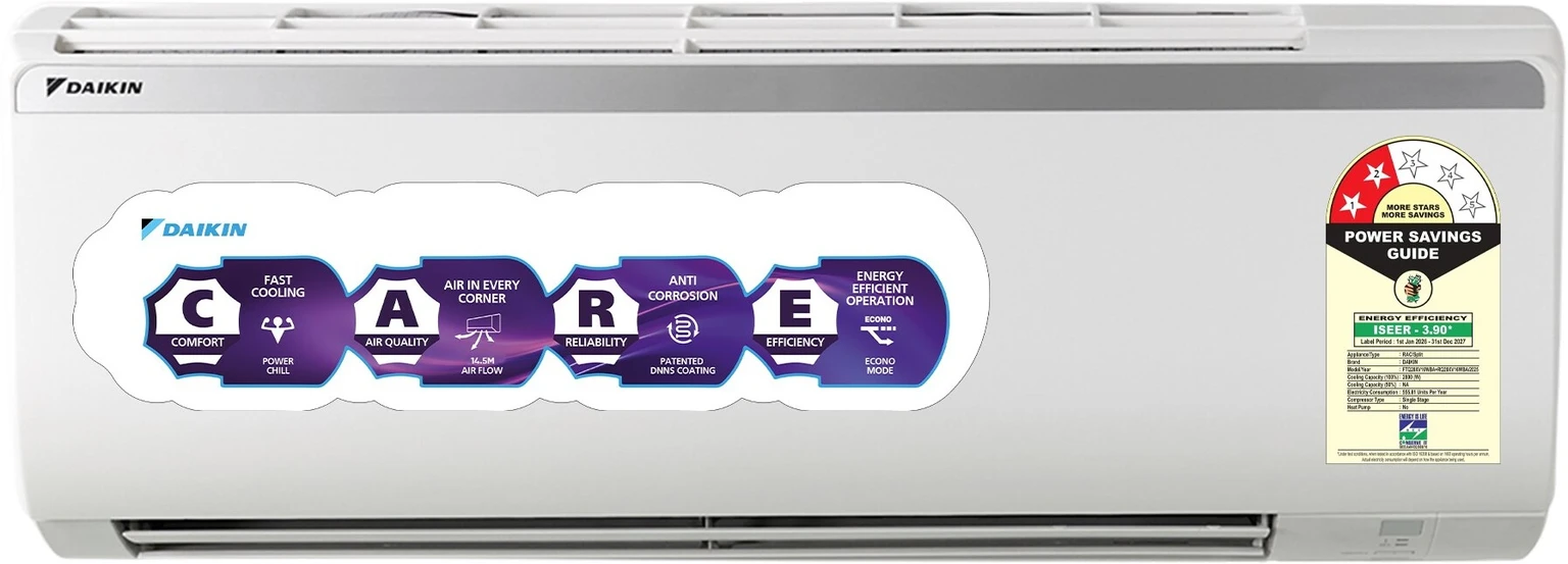 Daikin FTQ30XV16  | Model 2026  2 Star Non inverter
