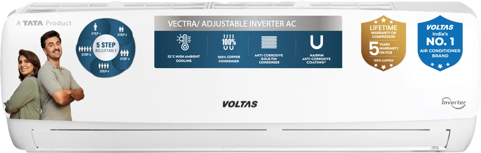 Voltas 1.5 Ton 3 Star Inverter AC (183 INV Vectra 2026 model)
