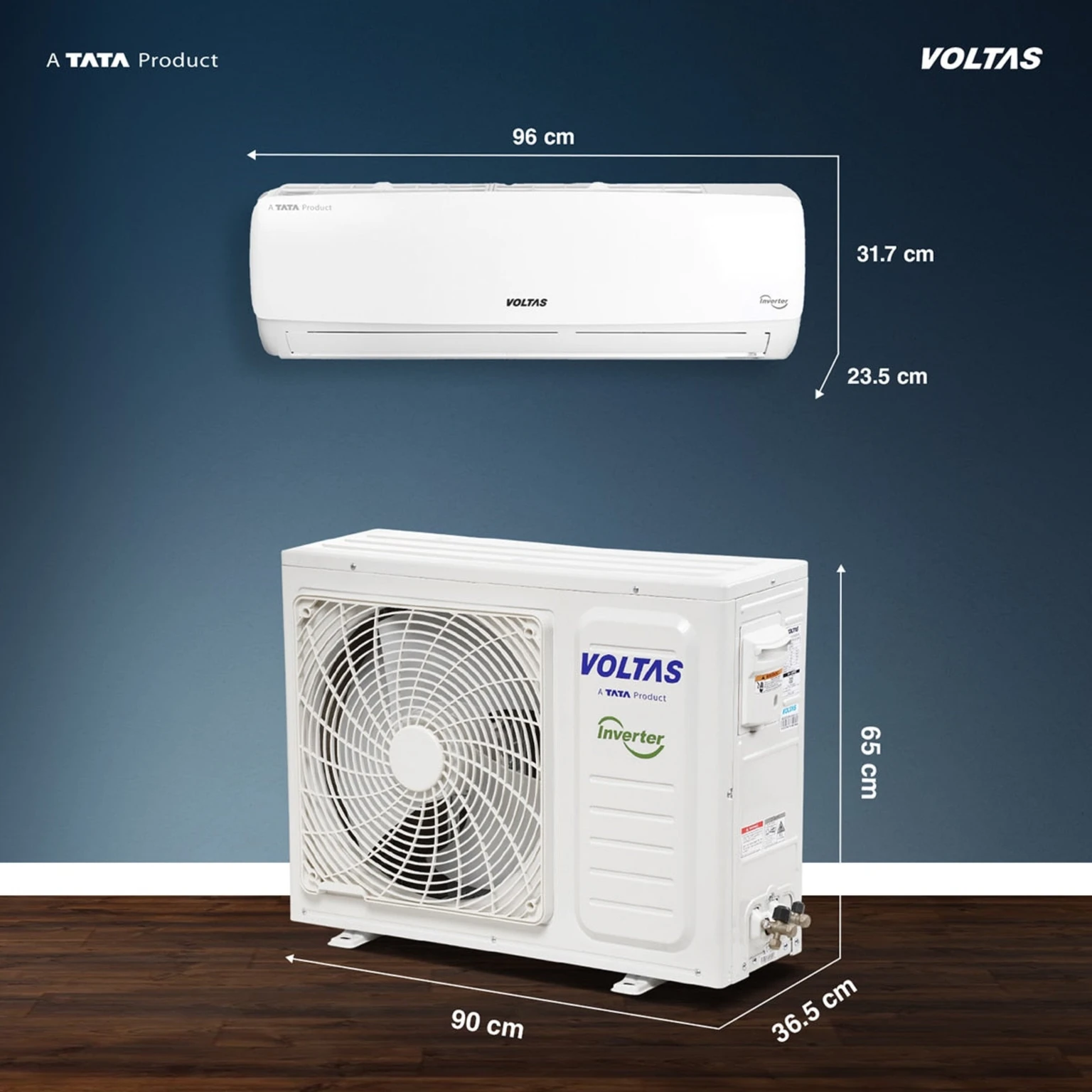 Voltas 185 INV Vectra 2026 Model view 3