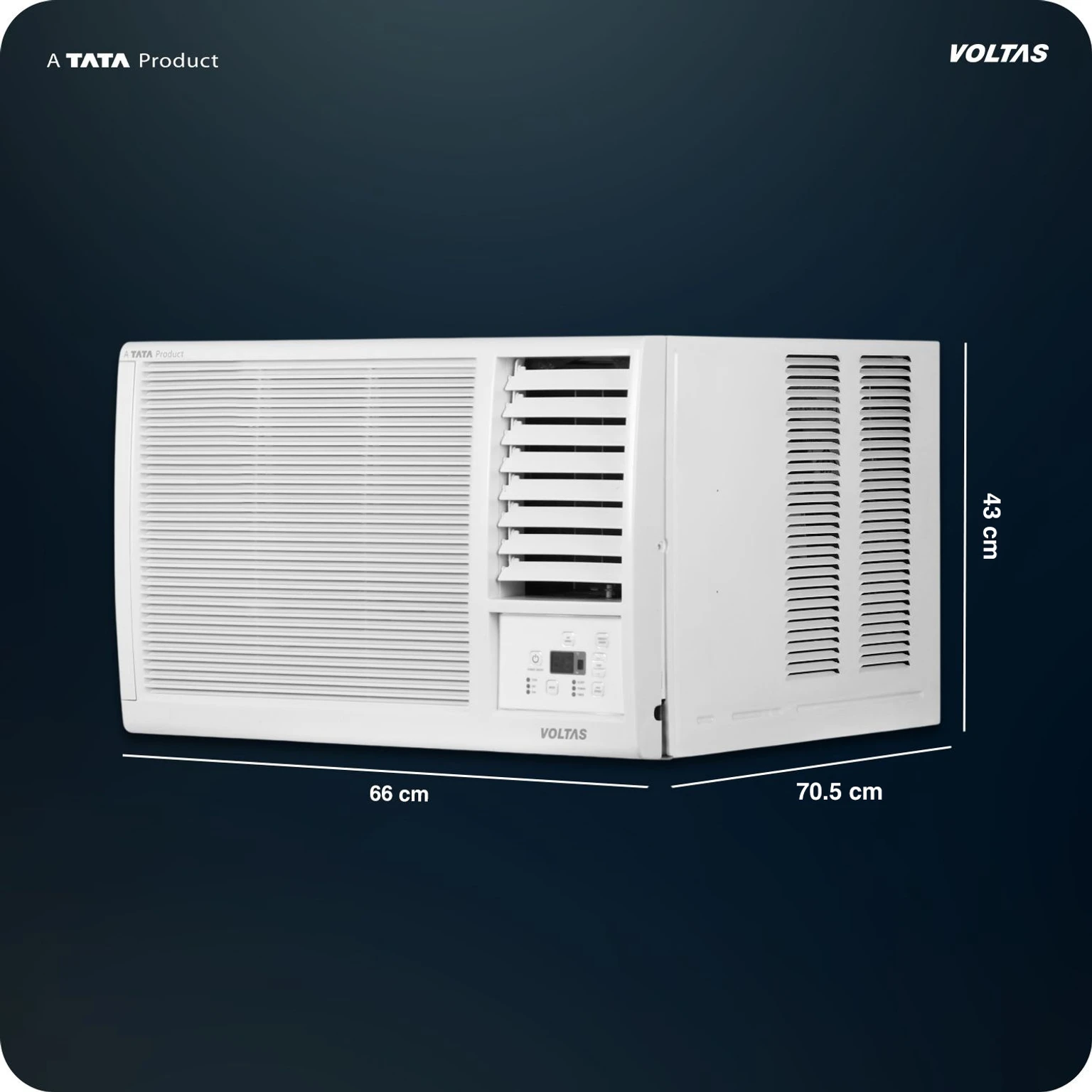 Voltas 2026 Model 182 FS Non Inverter Window AC 2 Star  view 4