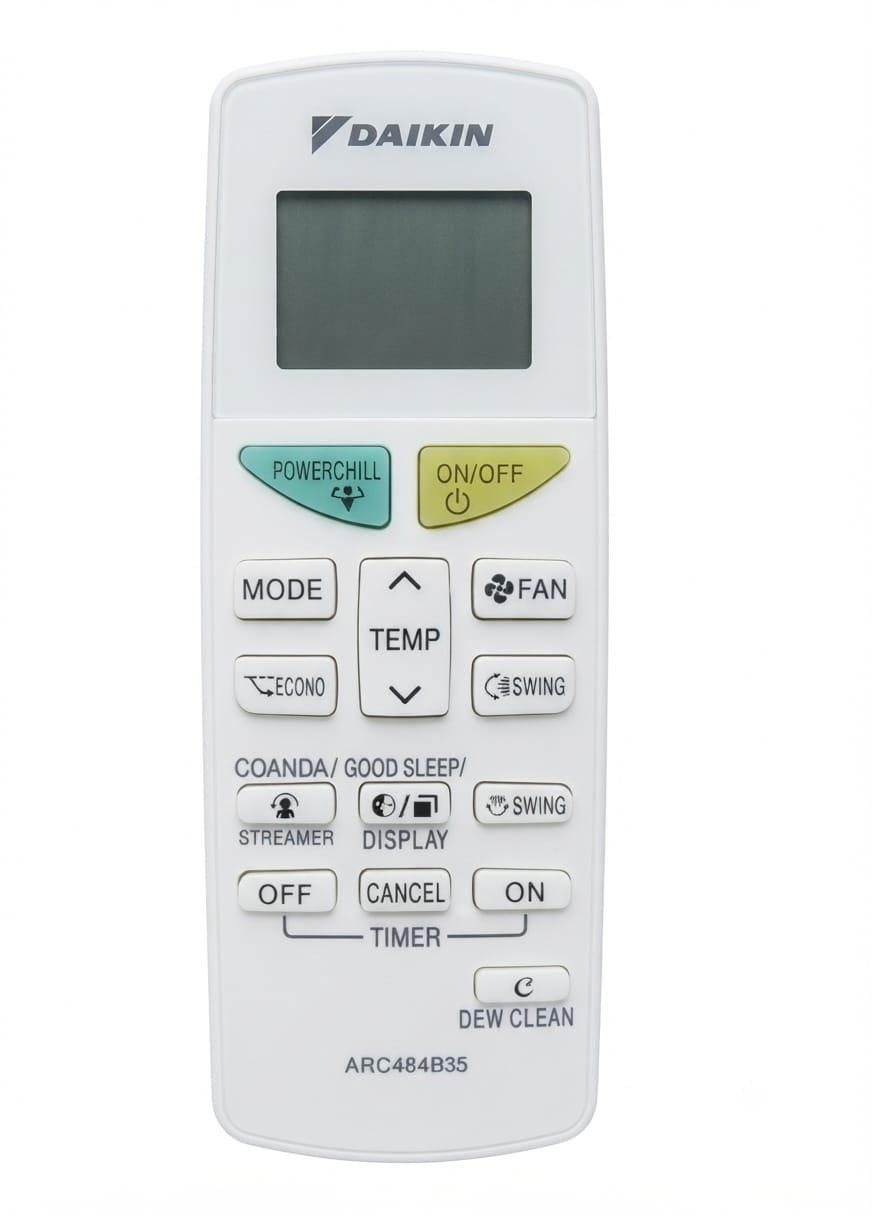 DAIKIN Genuine Remote - ARC484B35